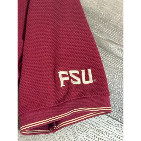 Vintage Nike Team Florida State University Seminoles FSU Polo Shirt - Mens Large - Picture 4 of 9